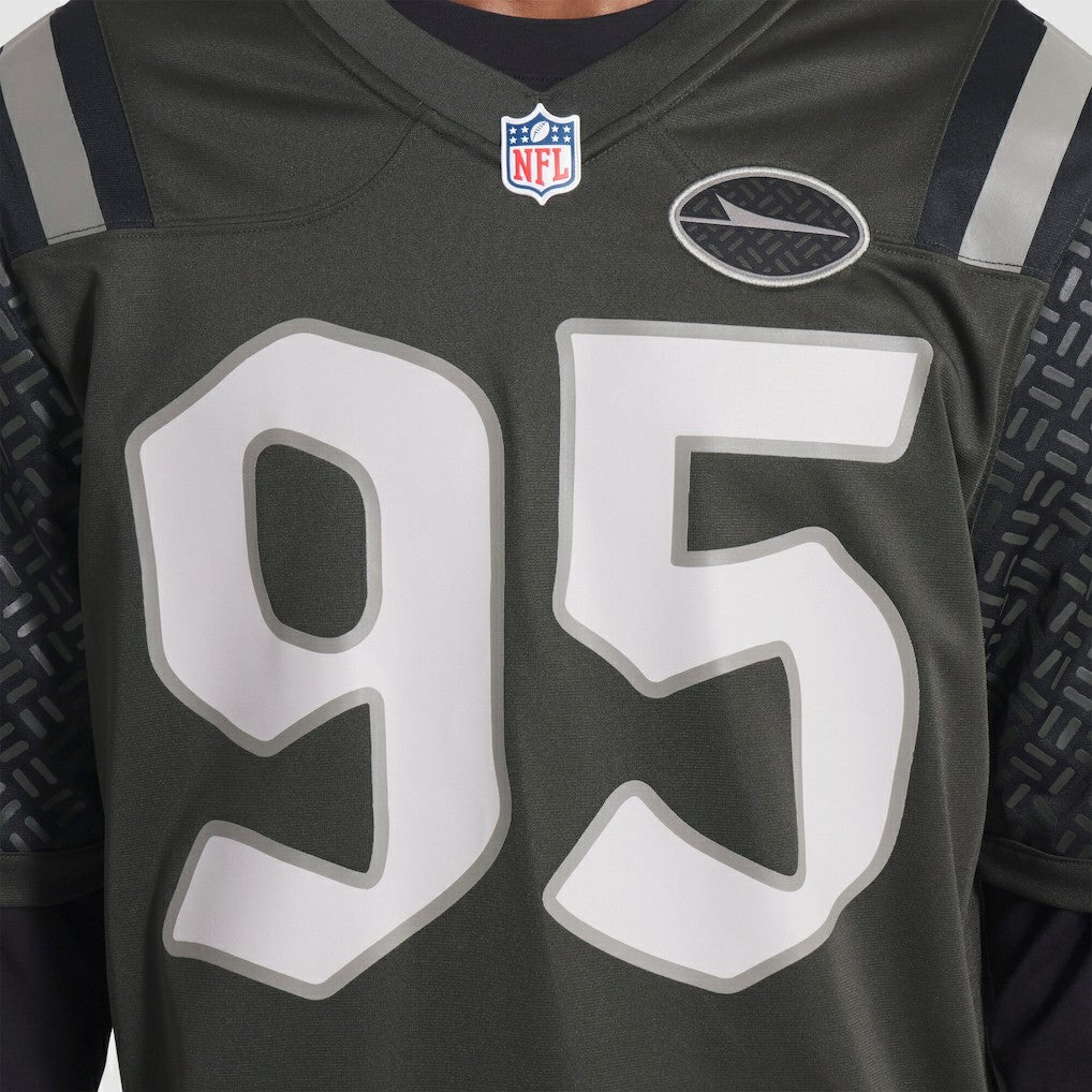 Quinnen Williams New York Jets 2025 Rivalries Collection Game Jersey - Gotham Green | Nike cheap