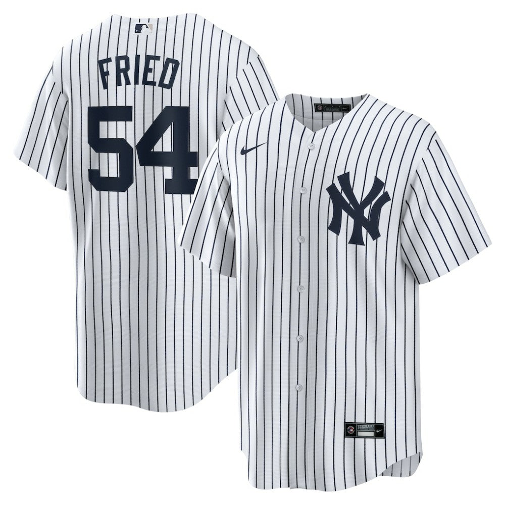 Max Fried New York Yankees Home Replica Player Jersey - White | Nike