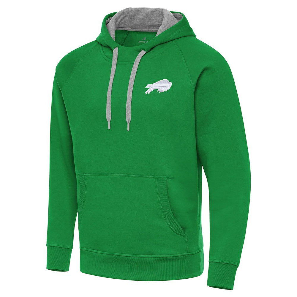 Buffalo Bills Antigua St. Patrick's Day Victory Pullover Hoodie - Kelly Green sale