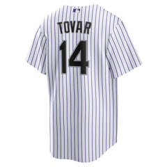 Ezequiel Tovar Colorado Rockies Home Replica Jersey - White | Nike