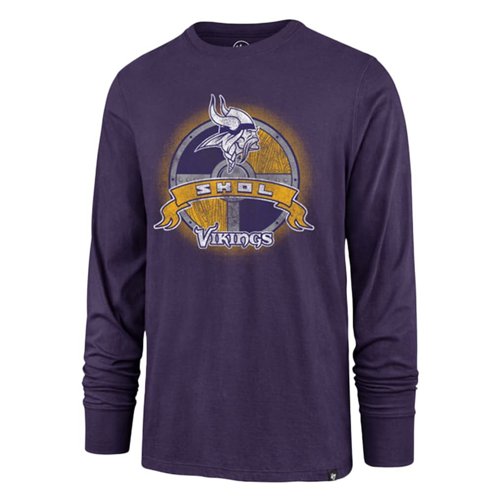 Minnesota Vikings '47 Regional Super Rival Long Sleeve T-Shirt - Purple discount