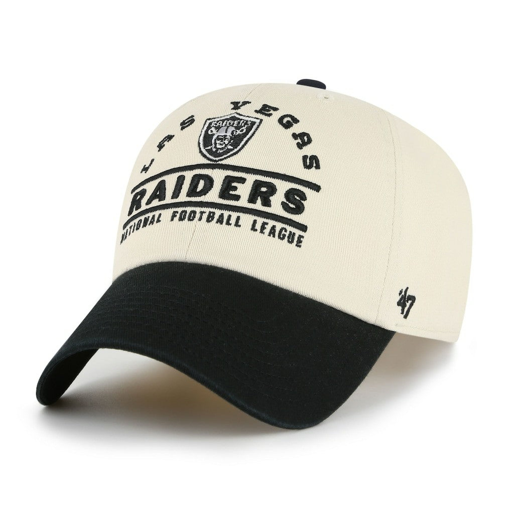 Las Vegas Raiders '47 Windham Clean Up Adjustable Hat - Natural on sale