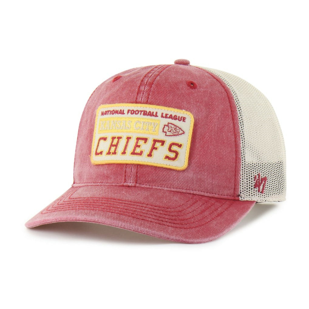 Kansas City Chiefs '47 Canteen Relaxed Trucker Adjustable Hat - Red on sale