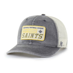 New Orleans Saints '47 Canteen Relaxed Trucker Adjustable Hat - Charcoal outlet