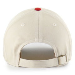 San Francisco 49ers '47 Fairfield MVP Throwback Adjustable Hat - Cream/Scarlet outlet
