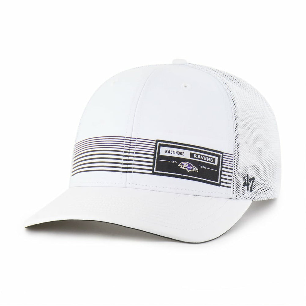 Baltimore Ravens '47 Rangefinder Trucker Adjustable Hat - White for sale