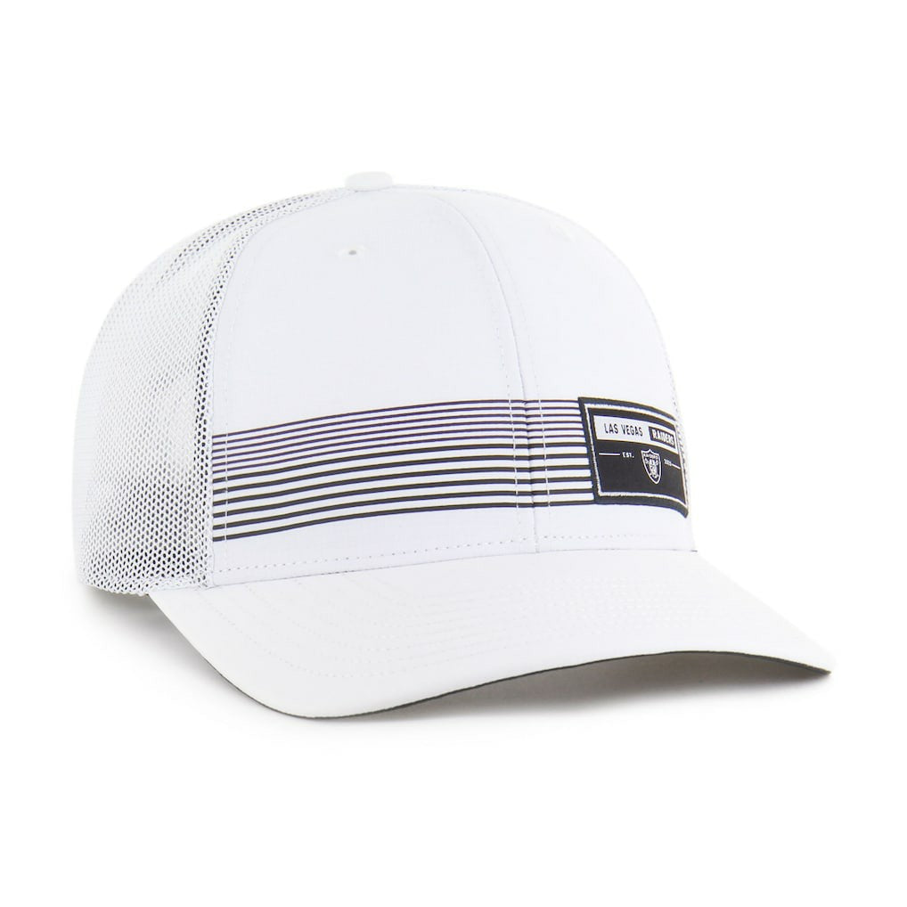Las Vegas Raiders '47 Rangefinder Trucker Adjustable Hat - White for sale