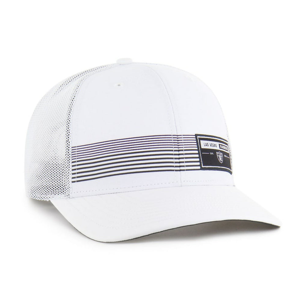 Las Vegas Raiders '47 Rangefinder Trucker Adjustable Hat - White for sale
