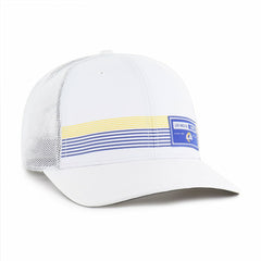 Los Angeles Rams '47 Rangefinder Trucker Adjustable Hat - White for sale