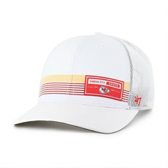 Kansas City Chiefs '47 Rangefinder Trucker Adjustable Hat - White for sale