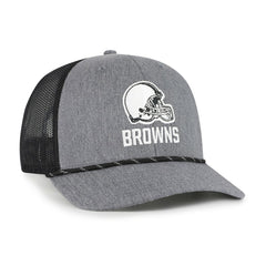 Cleveland Browns '47 Carbon Rope Trucker Adjustable Hat - Heather Charcoal outlet