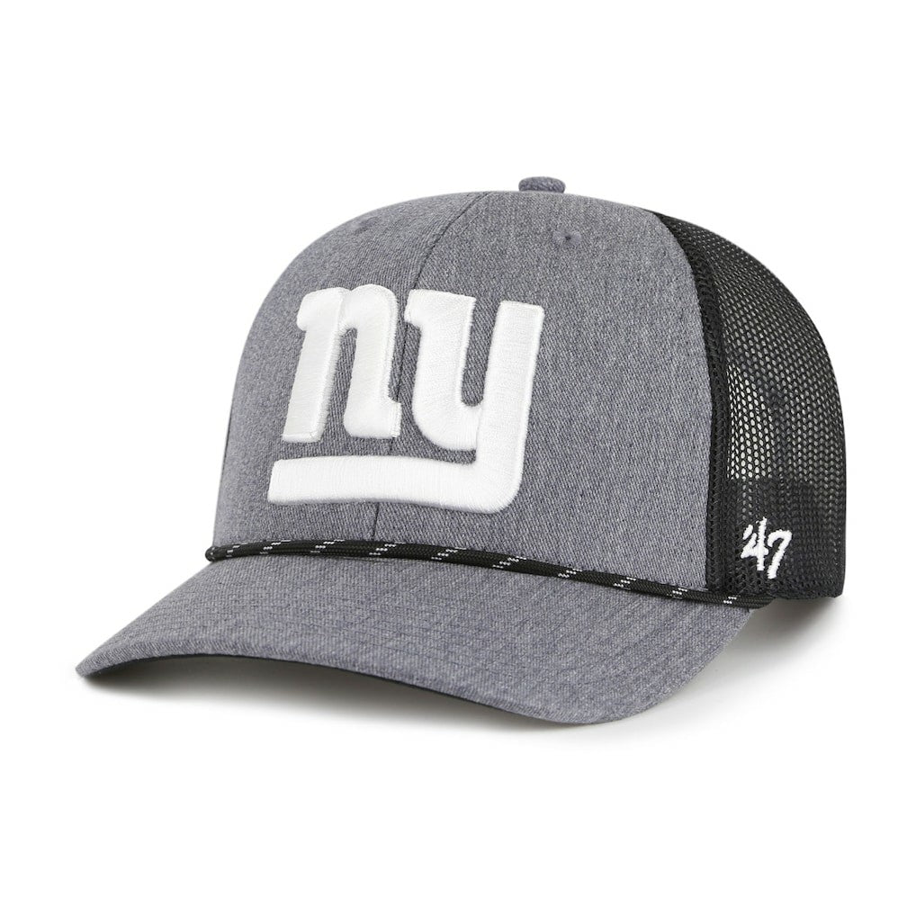 New York Giants '47 Carbon Rope Trucker Adjustable Hat - Heather Charcoal online
