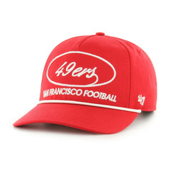 San Francisco 49ers '47 Foundational Hitch Adjustable Hat - Scarlet discount