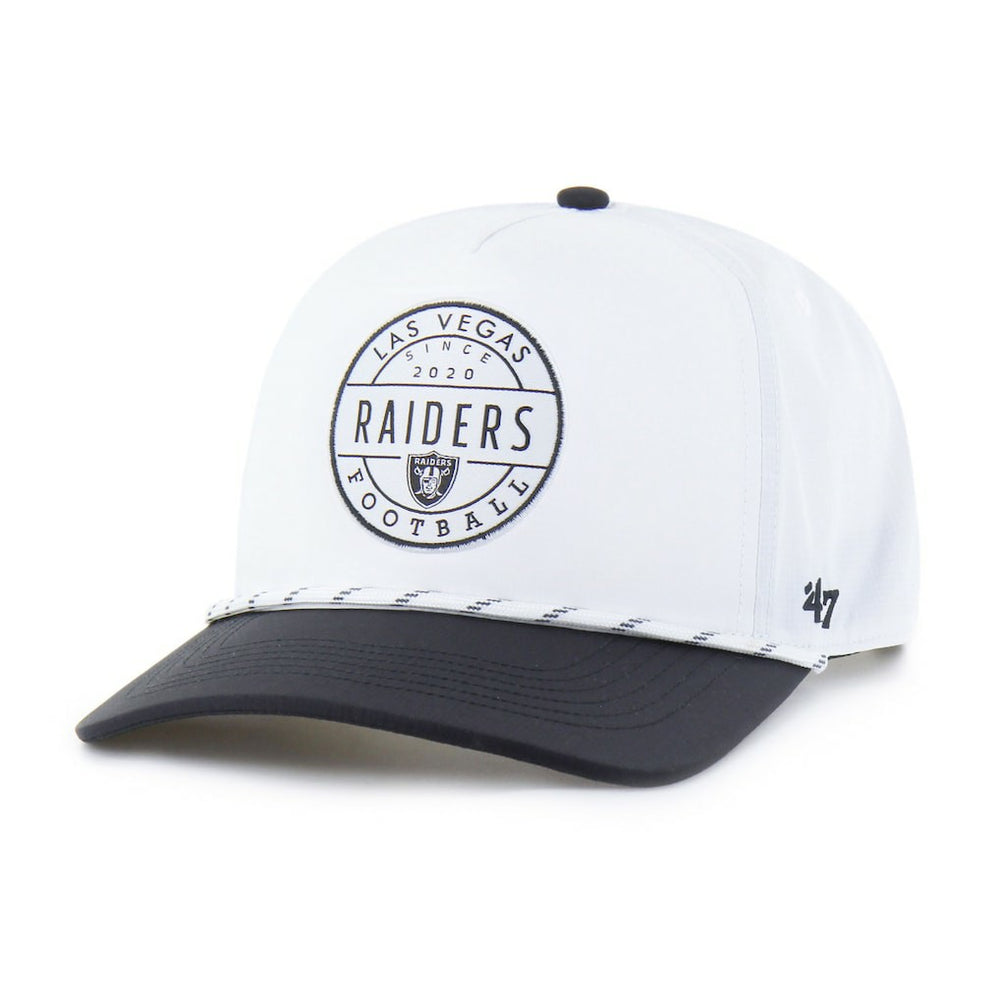 Las Vegas Raiders '47 Suburbia Hitch Two-Tone Adjustable Hat - White/Black online