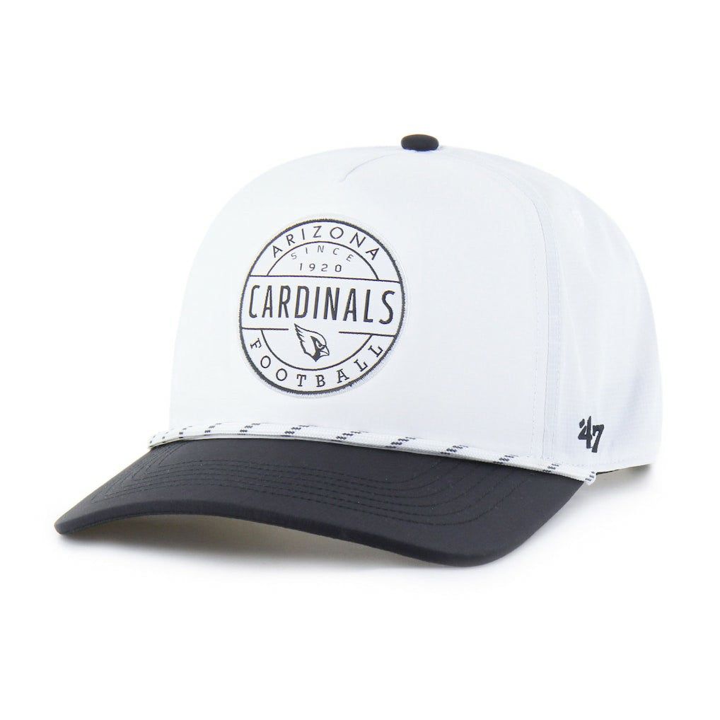 Arizona Cardinals '47 Suburbia Hitch Two-Tone Adjustable Hat - White/Black outlet