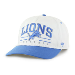 Detroit Lions '47 Roscoe Two-Toned Hitch Adjustable Hat - White/Blue outlet