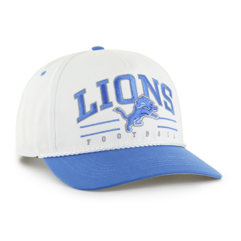 Detroit Lions '47 Roscoe Two-Toned Hitch Adjustable Hat - White/Blue outlet