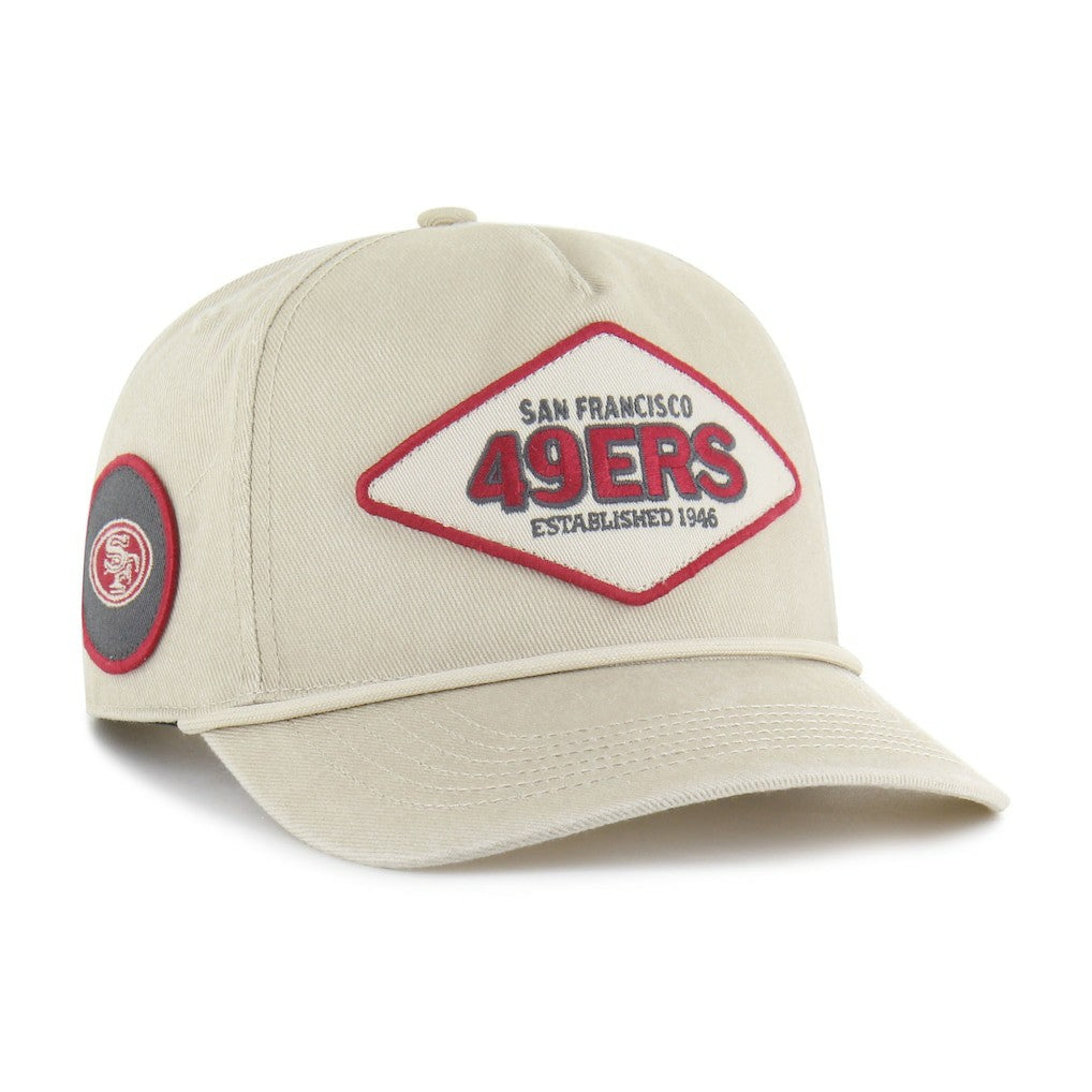 San Francisco 49ers '47 Cairn Hitch Adjustable Hat - Khaki discount