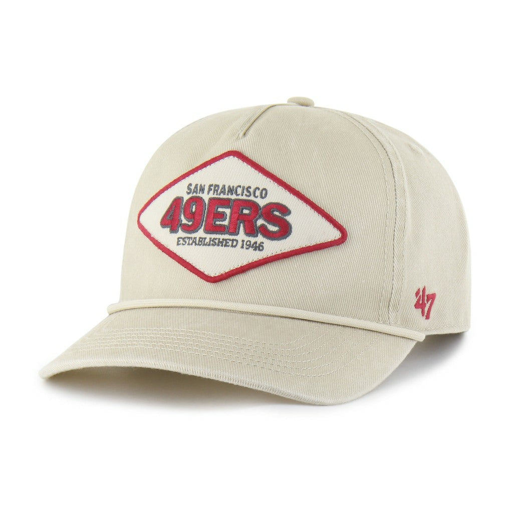 San Francisco 49ers '47 Cairn Hitch Adjustable Hat - Khaki discount