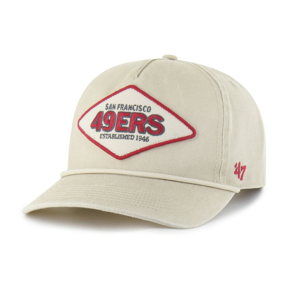 San Francisco 49ers '47 Cairn Hitch Adjustable Hat - Khaki discount