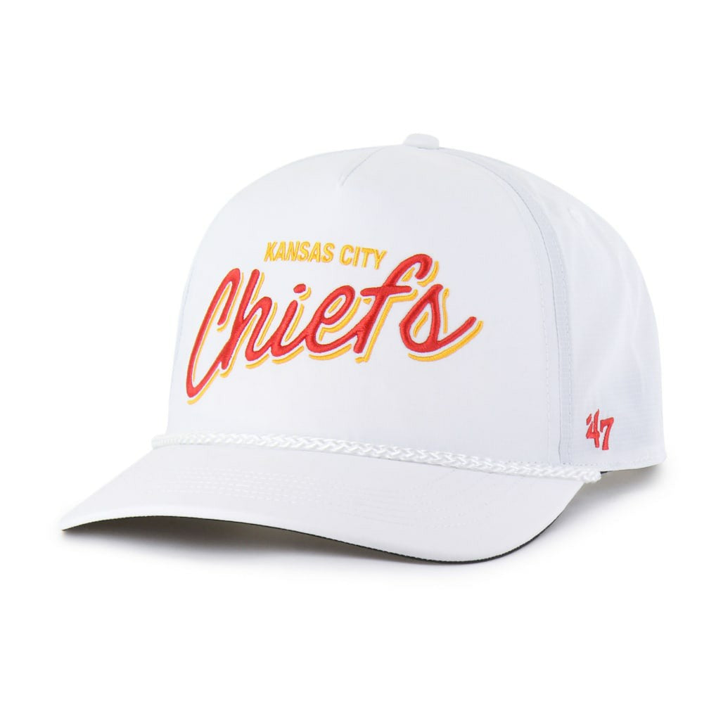 Kansas City Chiefs '47 Brrr Fairway Hitch Adjustable Hat - White on sale