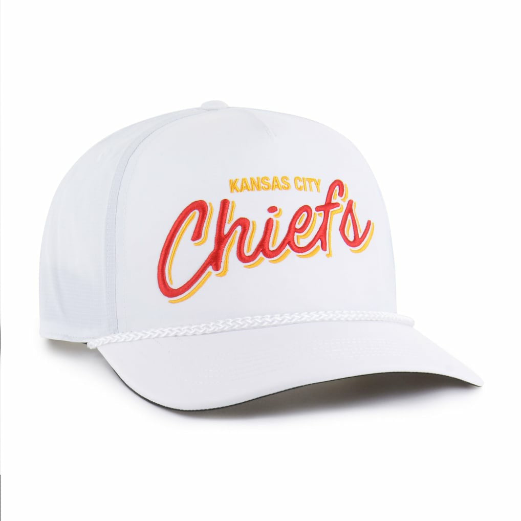 Kansas City Chiefs '47 Brrr Fairway Hitch Adjustable Hat - White on sale