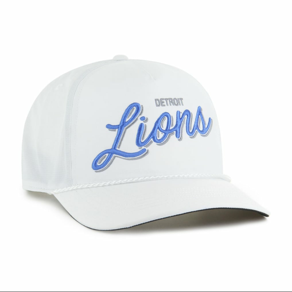 Detroit Lions '47 Brrr Fairway Hitch Adjustable Hat - White cheap