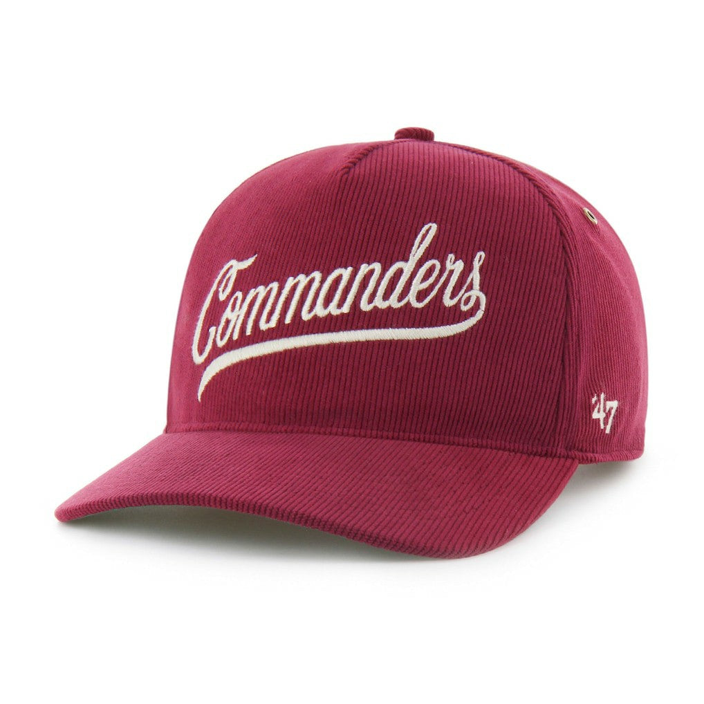 Washington Commanders '47 Golden Age Corduroy Hitch Adjustable Hat - Burgundy on sale