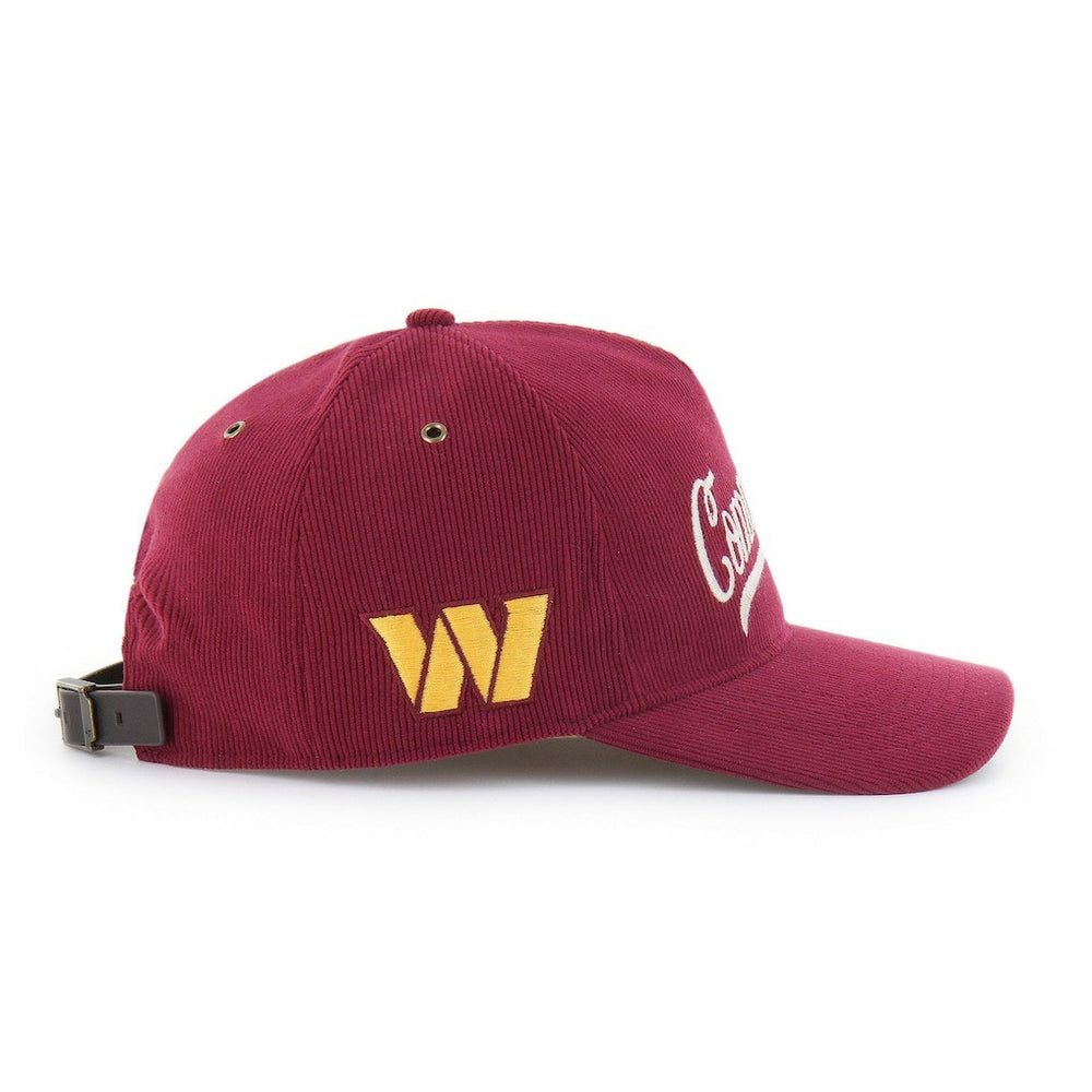 Washington Commanders '47 Golden Age Corduroy Hitch Adjustable Hat - Burgundy on sale
