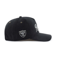 Las Vegas Raiders '47 Golden Age Corduroy Hitch Adjustable Hat - Black outlet