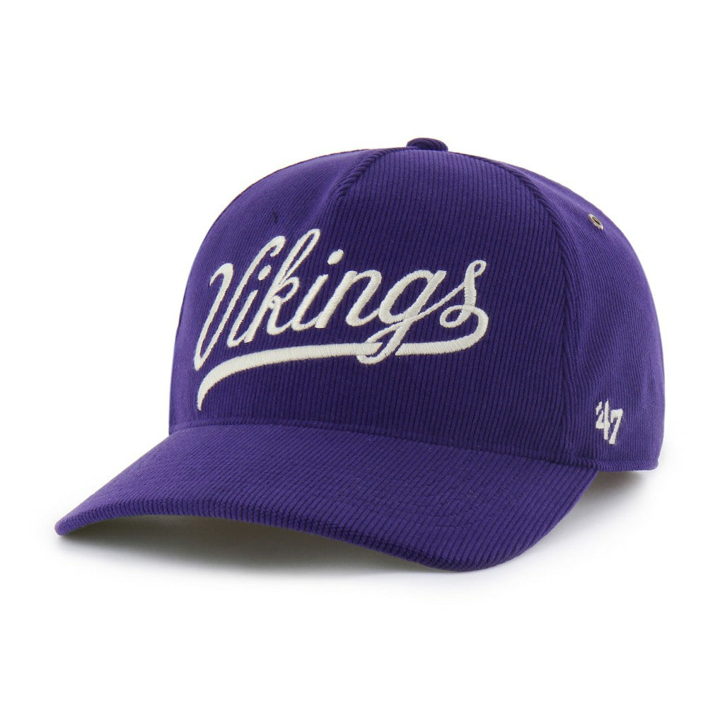 Minnesota Vikings '47 Golden Age Corduroy Hitch Adjustable Hat - Purple cheap