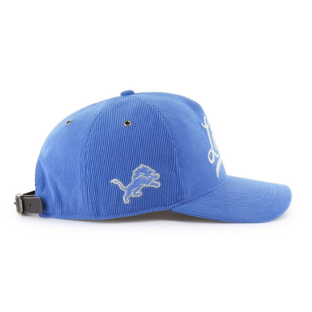 Detroit Lions '47 Golden Age Corduroy Hitch Adjustable Hat - Blue cheap