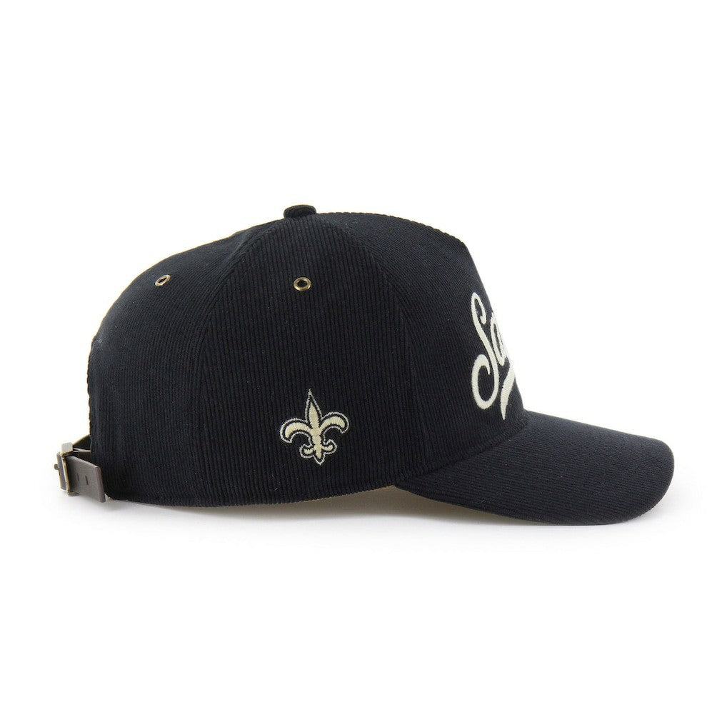 New Orleans Saints '47 Golden Age Corduroy Hitch Adjustable Hat - Black cheap