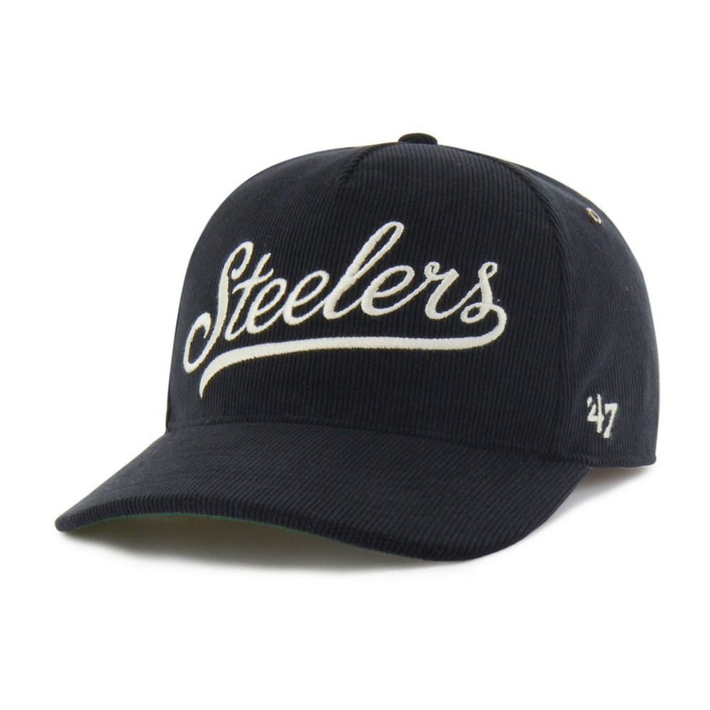 Pittsburgh Steelers '47 Golden Age Corduroy Hitch Adjustable Hat - Black outlet