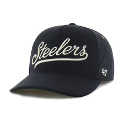 Pittsburgh Steelers '47 Golden Age Corduroy Hitch Adjustable Hat - Black outlet