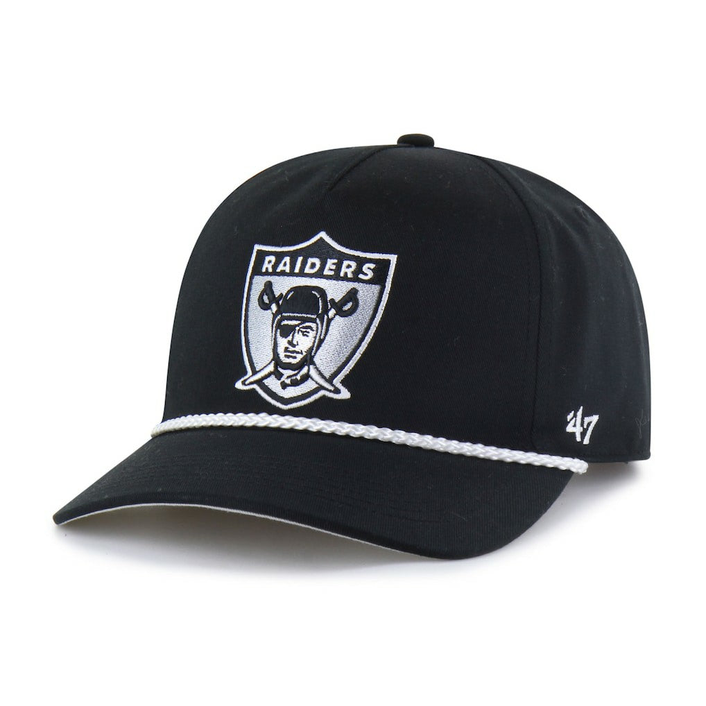 Las Vegas Raiders '47 Rope Hitch Adjustable Hat - Black cheap