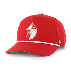 San Francisco 49ers '47 Rope Hitch Adjustable Hat - Scarlet for sale