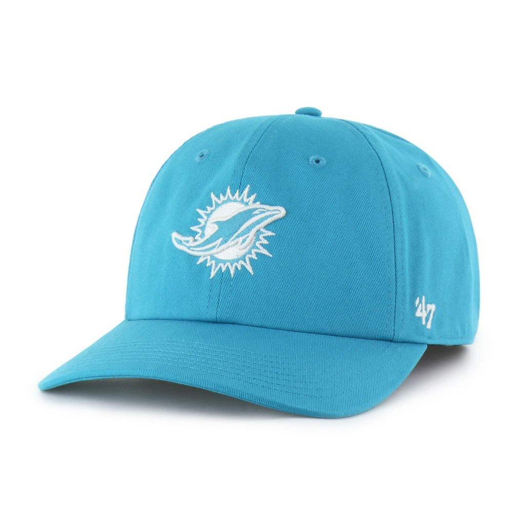 Miami Dolphins '47 Foundational Franchise Fitted Hat - Aqua outlet