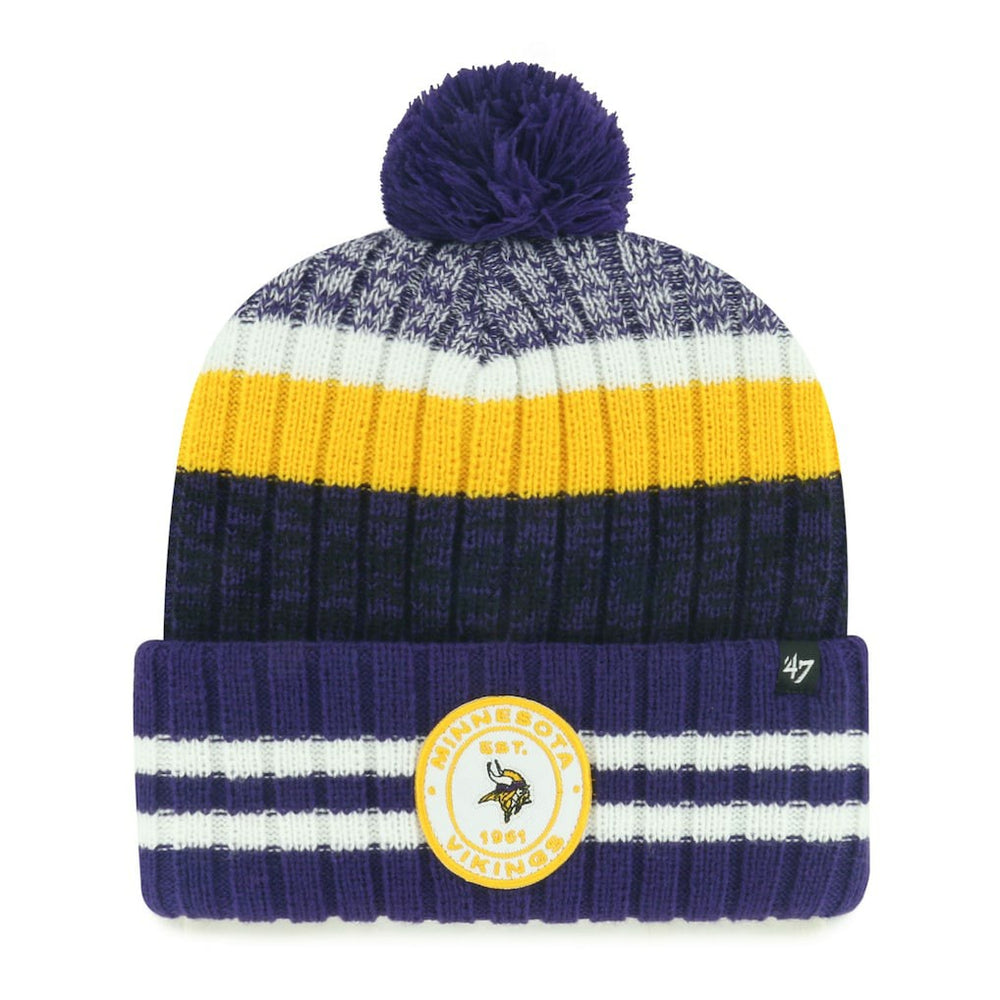 Minnesota Vikings '47 Quiver Cuffed Knit Hat with Pom online