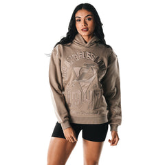 Los Angeles Lakers The Wild Collective Women's Satin Pullover Hoodie - Gray shop