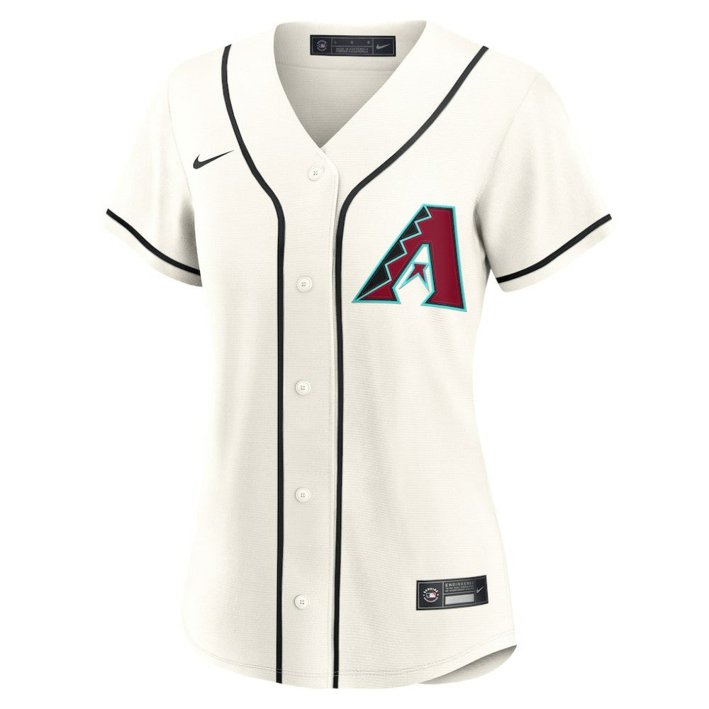 Arizona Diamondbacks Women's Home Custom Replica 2.0 Jersey - Cream | Nike