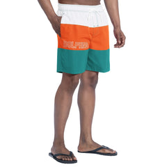 Miami Dolphins G-III Sports by Carl Banks Sunrise Volley Swim Shorts - Aqua/Orange sale