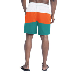 Miami Dolphins G-III Sports by Carl Banks Sunrise Volley Swim Shorts - Aqua/Orange sale