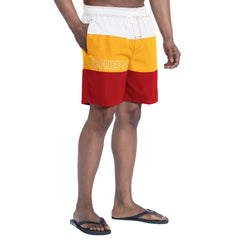 Kansas City Chiefs G-III Sports by Carl Banks Sunrise Volley Swim Shorts - Red/Gold sale