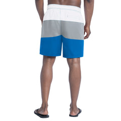 Detroit Lions G-III Sports by Carl Banks Sunrise Volley Swim Shorts - Blue/Silver discount