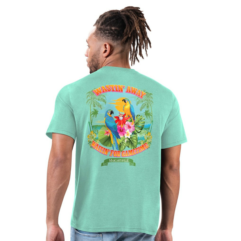 Green Bay Packers Margaritaville Wastin' Away T-Shirt - Mint online