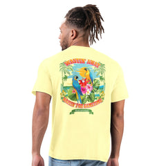 Pittsburgh Steelers Margaritaville Wastin' Away T-Shirt - Yellow on sale