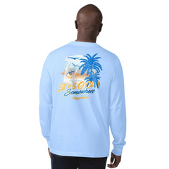 Los Angeles Chargers Margaritaville It's Five O'Clock Somewhere Long Sleeve T-Shirt - Light Blue online