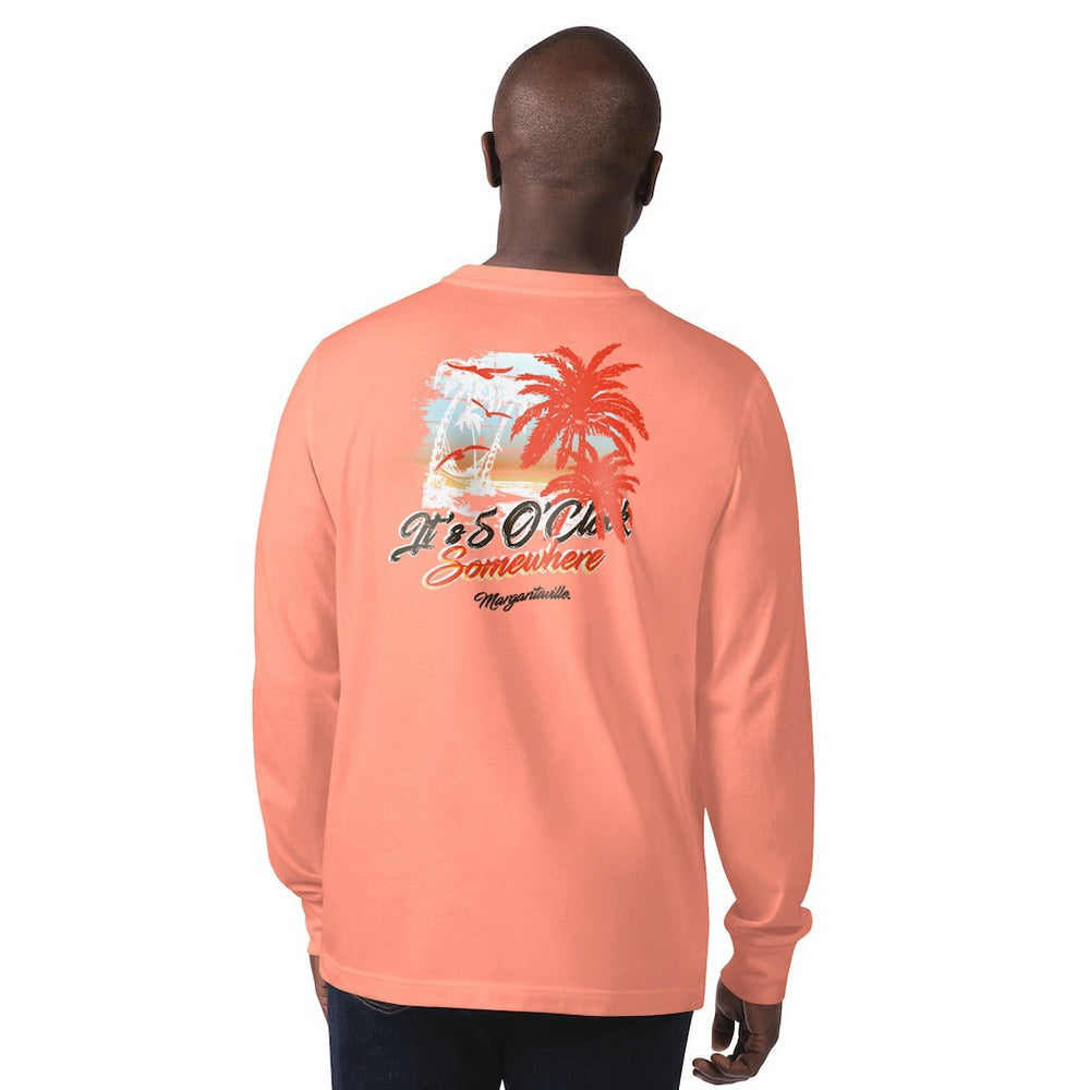 Cleveland Browns Margaritaville It's Five O'Clock Somewhere Long Sleeve T-Shirt - Orange online