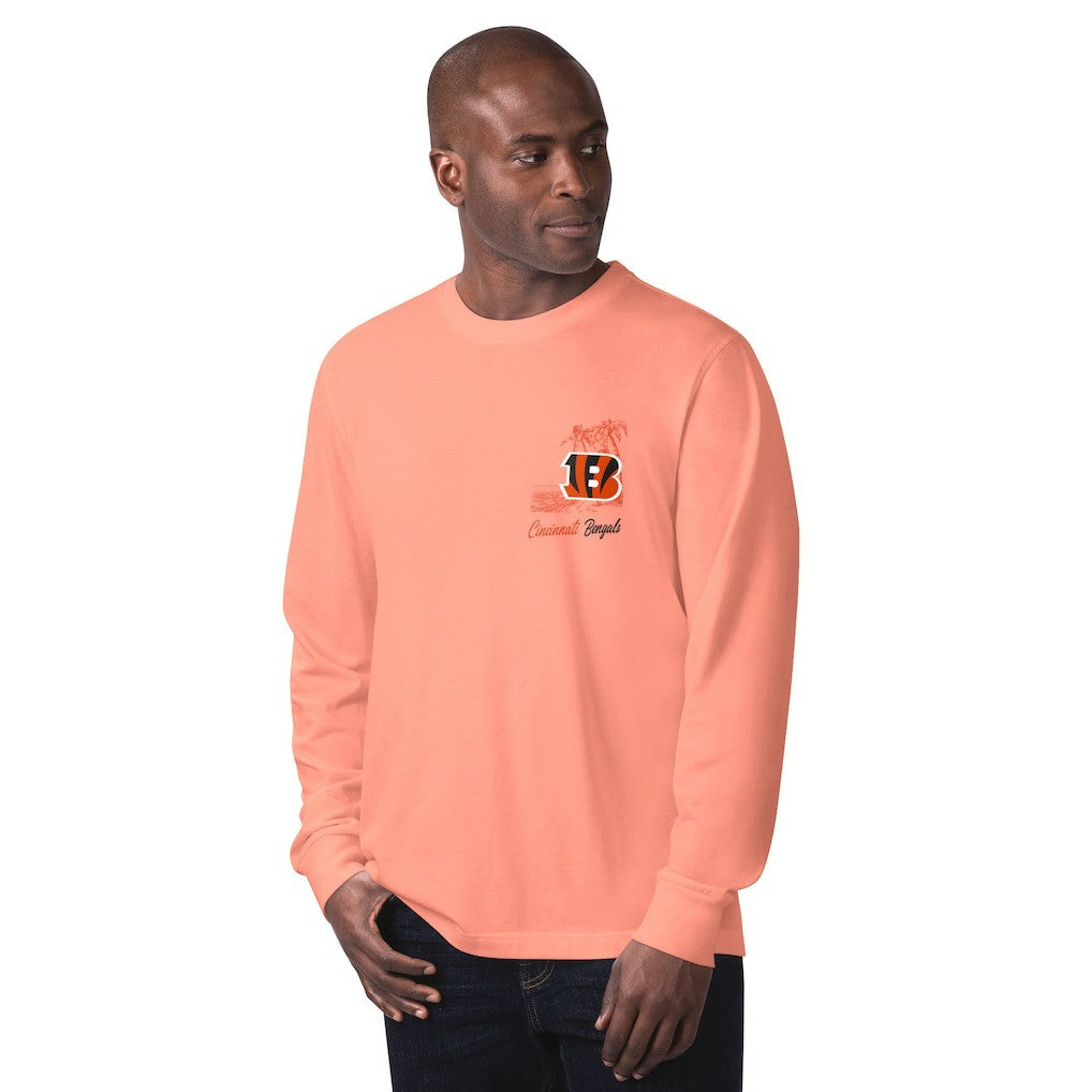 Cincinnati Bengals Margaritaville It's Five O'Clock Somewhere Long Sleeve T-Shirt - Orange sale